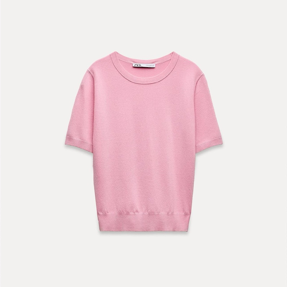 Zara Plain Knit Top